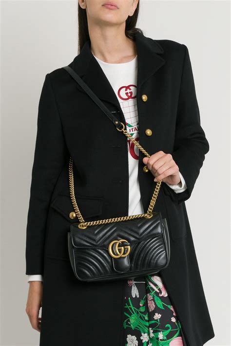 gucci marmont what fits|Gucci small marmont shoulder bag.